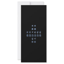 MRI Cross Custom Rack Card