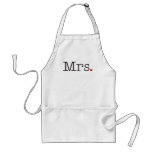 Mrs. Apron | Black & Red Colours