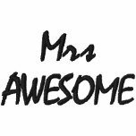 Mrs AWESOME embroidered shirts