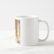 Mrs.Claus &  Santa's Elves Bake Christmas Cookies Coffee Mugs