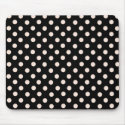 Mrs Cookies Pink Spot Polka Dot Mousepad