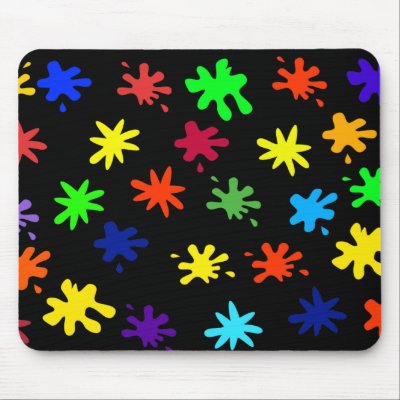Mrs Cookies Splat Attack Mousepad by Mrscookie