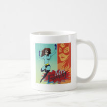 Mrs Eaves - Superhero at Large mugs