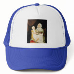 Mrs. Elizabeth Freake and Baby Mary, ca. 1671-1674 hats