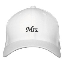 Mrs. Embroidered Hat