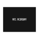Mrs. McDreamy postcards