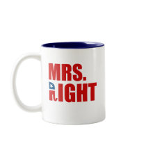 MRS. RIGHT MUGS