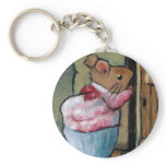 MRS TITTLEMOUSE (in Oil Pastel) After B. Potter keychains