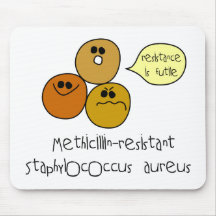 MRSA MOUSE MAT