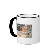 Ms 134 May: Courting Couple, from a Book of Hours Coffee Mug