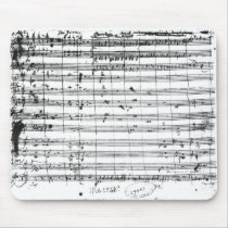 Ms.1548  Ouverture of the opera 'Don Giovanni' Mouse Pads