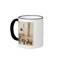 Ms 1671 A Bazaar in Istanbul, c.1580 Mugs