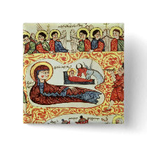 Ms 404 fol.1v The Nativity, from a Gospel