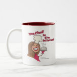 Ms.Chef  in the kitchen Coffee Mugs