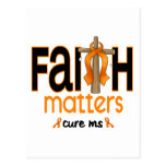 MS Faith Matters Cross 1 Post Card
