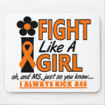 MS Fight Like A Girl 1.2 Mousepad