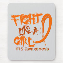 MS Fight Like A Girl 5.3 Mousemats