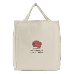 Ms Fixit Hoodie embroidered bags
