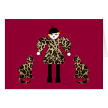 Ms. Martzkin A La Mode Card © 2012 M. Martz