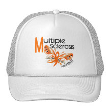 MS Multiple Sclerosis BUTTERFLY 3.1 Hat