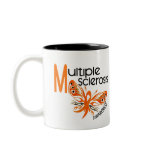 MS Multiple Sclerosis BUTTERFLY 3.1 mugs