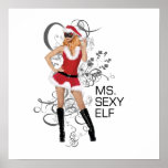 Ms Sexy Elf posters