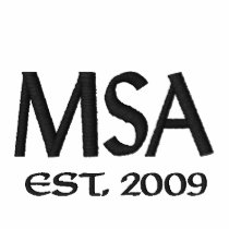 MSA, Est. 2009 Embroidered Polo Shirt