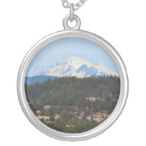 Mt Baker From The Bay Pendants