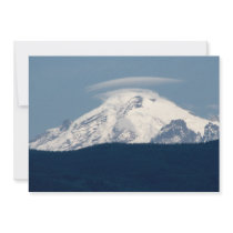 Mt Baker With Cloud Invites