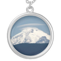 Mt Baker With Cloud Custom Jewelry