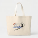 MT BLUE W/ MICROSCOPE - MEDICAL TECHNOLOGIST LAB CANVAS BAGS