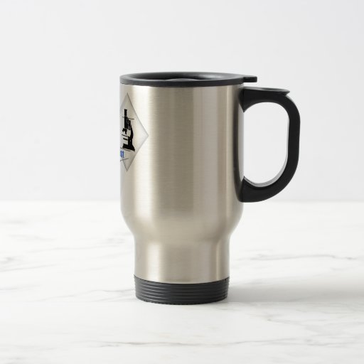 MT BLUE W/ MICROSCOPE - MEDICAL TECHNOLOGIST LAB MUG