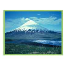 Mt. Cleveland, Chuginadak Island Postcard