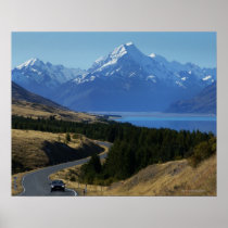 Mt. Cook, New Zealand Posters