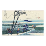 Mt. Fuji view 10 Rectangle Sticker