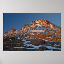 Mt. Hood from Timberline Lodge at Sunset 4 Print