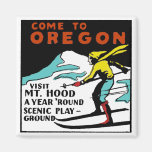 Mt. HOOD OREGON - Vintage Travel Fridge Magnets