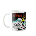 MT. HOOD OREGON - VINTAGE TRAVEL mugs
