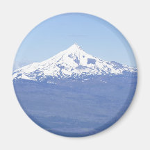 Mt. Jefferson from Black Butte Fridge Magnets