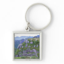 Mt. Nagata, Yakushima, Kagoshima, Japan Key Chains