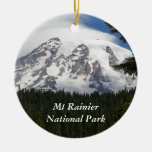 Mt Rainier National Park Ornament