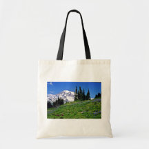 Mt. Rainier National Park Tote Bag