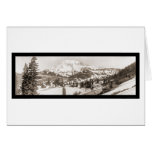 Mt. Rainier WA Snow Photo 1925 Greeting Cards