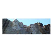 Mt Rushmore Business Card Templates