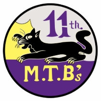 MTBRON 11 Motor Torpedo Squadron Military Patch Tshirt