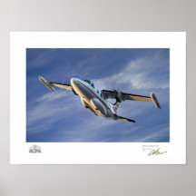 MU-2 in Blue Sky Gallery Posters