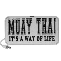 Muay Thai It's way of life Portable Speakers