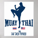 Muay Thai Thailand USA posters