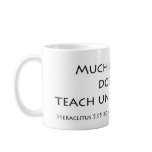 Much Learning Does Not Teach Understanding mugs