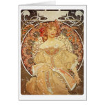 Mucha 2 - 1890 greeting card
